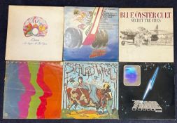6 rock LPs to include Queen 'A Night at The Opera'. (6)