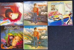 5 Marillion records. (5)