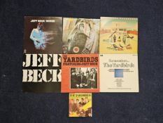Jeff Beck and related Albums and a Yardbirds Single. (6x 12