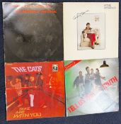 4 New Wave and Punk records including Stiff Little Fingers, Sham 69, The Cats and Patrik Fitzgerald.