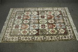 A Turkish Bachtiar style rug. H.176 W.122cm.