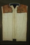 † Mayan cotton Huipil. H.145 W.102cm.
