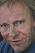 TR9429 † Alan Mynall, (b.1949), oil on canvas, 'Oh Yes', portrait of a man, monogrammed and dated