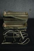 A collection of professional medical equipment. L.42cm. (largest).
