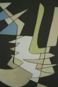 Alberto Magnelli (1888-1971) 'Opposition' Serigraph signed in pencil and inscribed E/A, framed and