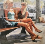 Michelle del Campo (b.1976), a framed and glazed signed limited edition print 3/20, titled 'Two