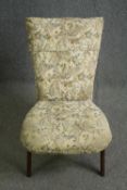 A vintage Parker Knoll bedroom chair. H.83cm.