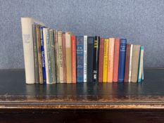A collection of twenty five art reference books. H.32 cm W.23cm (largest).