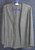 A vintage ladies cashmere jacket by Hermes, European size 42.