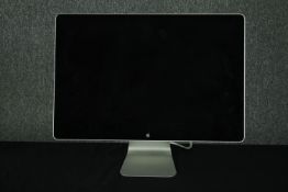 An Apple Mac monitor. H.47 W.57 D.20cm.