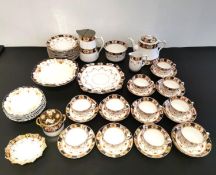 A matched collection of china to include Melba, Lamertons Superior, Wedgwood, Oval Stafford and