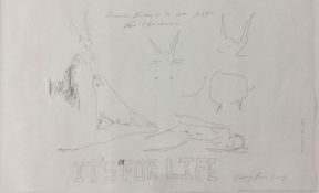 Tracey Emin (b.1963), a signed and dated lithograph titled 'Remember Easter is not just for