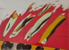 Allen Jones RA (b.1937), a signed and dated lithograph artist's proof on wove titled 'Female Hurdles