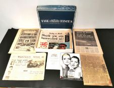 The Times 'Saturday January 1 2000' boxed commemorative collection of newspapers and publications
