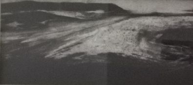 Jason Hicklin (b.1966), a signed and limited edition etching with aquatint titled 'Eynhallow Sound'.