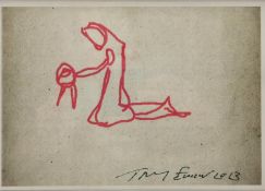 Tracey Emin CBE RA (b.1963), a signed and dated limited edition inkjet print in colours on wove from