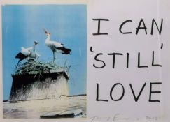 Tracey Emin CBE RA (b.1963), a signed and dated limited edition inkjet print in colours titled 'I