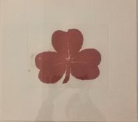 Prunella Clough (1919-1999), a signed and limited edition etching with aquatint of a three leaf