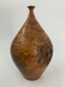 An Australian mallee root vase, signed Bill Jackson. H.18cm