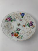 A miscellaneous collection of 19th century and later Meissen, Dresden and Herend porcelain, hand