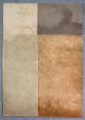 A contemporary Habitat carpet. L.202 W.147cm
