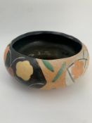 Jill Fanshawe Kato, a stoneware bowl, signed. Dia.32cm.