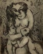 Primo Pantoli (1932-2019), a limited edition etching, signed and numbered in pencil, framed and