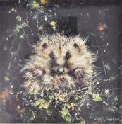A signed limited edition David Shepherd print, framed and glazed. H.40 W.37.5cm