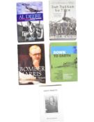 Signed and multi signed by veterans WW2 RAF books including Wing Commander Kenneth Butterworth.