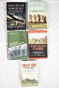 Signed and multi signed by veterans WW2 RAF books including Martin Bowman and Wing Comd RW Foster.