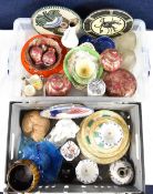 A miscellaneous collection of antique and later ceramics.