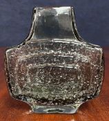 A Whitefriars TV vase by Geoffrey Baxter. H.17.5cm