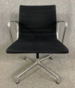 Charles Eames for Vitra, an EA 108 office desk chair, marked and labelled to the base. H.83 W.59 D.