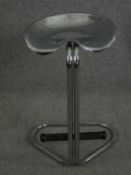 Rodney Kinsman for Bieffeplast, a mid century tractor stool. H.70cm.