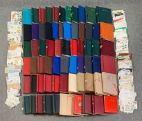 An extensive collection of world stamps contained in sixty one albums, well logged and recorded