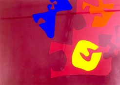 Patrick Heron (1920-1999), a limited edition screenprint, abstract composition, signed, dated and