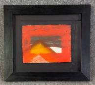 Howard Hodgkin (1932-2017), a limited edition original hand coloured carborundum etching: Snow.