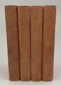 Four volumes of 'British Birds', written and illustrated by Archibald Thorburn. Published by