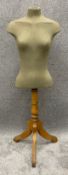 A contemporary ACB Displays mannequin in the 19th century style. H.122cm