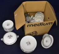 A Noritake dinner service to include eight dinner plates etc.