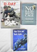Signed and multi signed by veterans WW2 RAF books including D-Day and The Battle for Normandy.