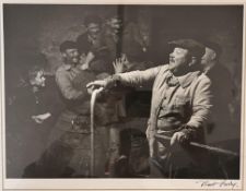 Bert Hardy; Auctioneer. Silver gelatin print. 24.5 x 35.5cm, signed by the photographer.