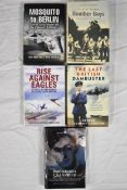 Signed and multi signed by veterans WW2 RAF books including Bertie Boulter and George 'Johnnie'