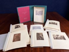The Holy Land 1910 - 1921. A boxed collection of photogravures from Palestine and the Middle East.