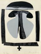 Ronald King (b.1932), a limited edition, signed screen print on paper in a heavy aluminium frame.