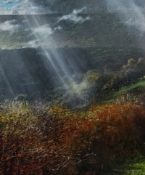 Crispin Thornton Jones, oil on canvas, landscape, signed. Framed. H.84 W.74cm