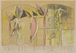 Graham Sutherland, a signed lithograph: Maize, 1948 from and edition of 60. Framed and glazed. H.