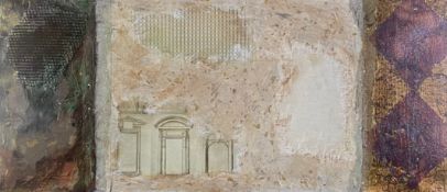 Starlie Sokol-Holne (b.1958), a framed and glazed mixed media mono print, signed with gallery