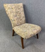 A mid century Parker Knoll side chair, model PK942. H.83 W.60 D.84cm