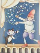 A Tomie de Paola poster signed and dated by the artist. H.57 W.43cm.